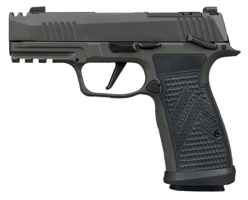 Sig Sauer P365 AXG Legion 9mm, 3.1" Barrel, Legion Gray Cerakote, Optic Ready, CA Compliant, 10rd