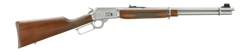 Marlin 1894 Classic, 250th Anniversary, , 45 Colt, 20" Barrel, Satin Stainless, American Walnut Stock, Brass Bead W/Hood Front and Semi-Buckhorn Rear 10rd