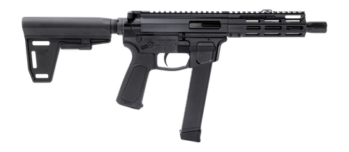 GForce Arms Jawbone 45 ACP, 7" QPQ Threaded Barrel, Black, Picatinny Rail, Ace of Brace, 26rd