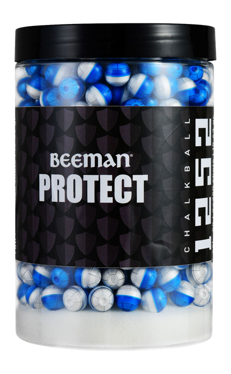 Beeman/SR Industries .50 Cal Powder-Filled Marking Balls, Blue/White, 500ct