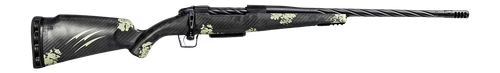 Fierce Firearms Twisted Rogue XP 22 Creedmoor, 22" Black Fluted Threaded Barrel, Picatinny Rail Forend, LR Negative Comb Carbon Fiber Stock, 3rd