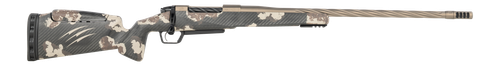 Fierce Firearms Twisted Rival XP 2.0 22 Creedmoor, 22" Smoked Bronze Fluted Threaded Barrel, Arca Rail Forend, Desert Shadow Camo Adj Cheek Piece Stock, 3rd