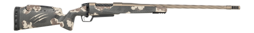Fierce Firearms Twisted Rival XP 2.0 7mm PRC, 22" Smoked Bronze Fluted Threaded Barrel, Arca Rail Forend, Desert Shadow Camo Adj Cheek Piece Stock, 3rd