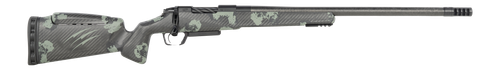 Fierce Firearms Carbon Rival XP 2.0 7mm PRC, 22" Barrel, Black Cerakote Drilled & Tapped Receiver, Forest Camo Push Button Adj Cheek Piece Carbon Fiber Stock, 3rd