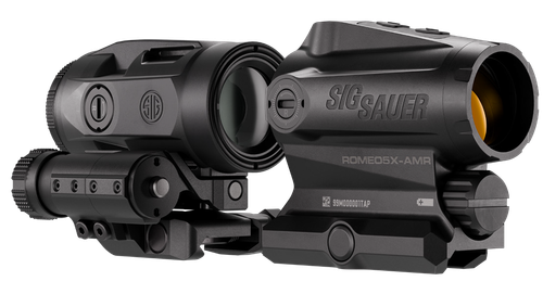 Sig Sauer Red Dot Magnifier Combo, Romeo5X/Juliet3-Micro AMR, Black