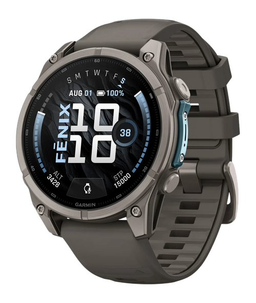 Garmin Fenix 9 47mm GPS Smartwatch, Titanium Bezel