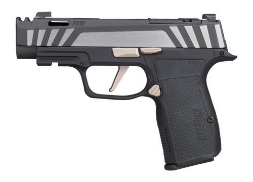 Sig Sauer P365 AXG Equinox Compact, 9mm, 3.1" Barrel, Optic Ready, X-RAY3 Night Sights, Black G10 Grips, 12rd