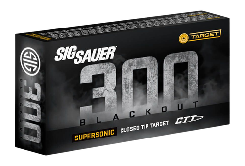 Sig Sauer 300 Blackout 125gr CTT, 20rd Box