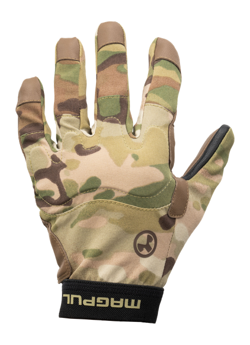Magpul Patrol Glove 2.0, Leather and Corded Nylon Construction, Extra Large, MultiCam