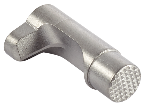Wilson Combat Bullet Proof Magazine Release Tactical 1911 Silver Steel Handgun
