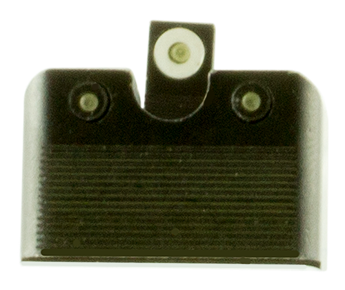 TRUGLO Tritium Pro Brite Site Day / Night Sight Set Fits Glock M.O.S., High, Front Sight Color GreenOrange Focus Lock Ring, Rear Sight Green, Glows In The Dark No Batteries Or Light Exposure Required