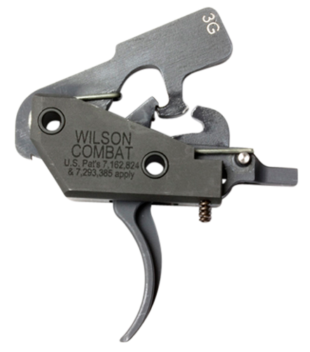 Wilson Combat Tactical Trigger Unit 3-Gun Drop-in Trigger with 3.50-4 lbs Draw Weight & Black for AR-Platform