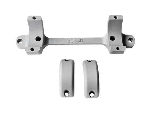 DNZ Game Reaper Scope Mount/Ring Combo For Rifle Tikka T3/T3x 30mm Tube Medium Rings 1.06" Mount Height Silver Aluminum
