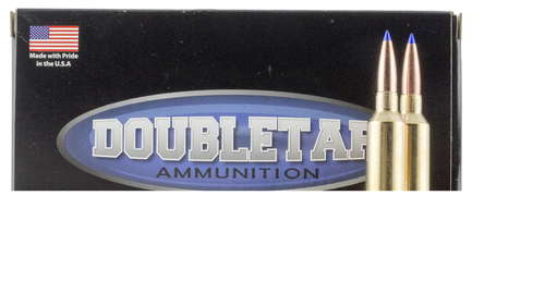 DoubleTap Ammunition Longrange Rifle 26 Nosler 127gr, Barnes LRX Lead Free, 20rd Box/ 25 Cs