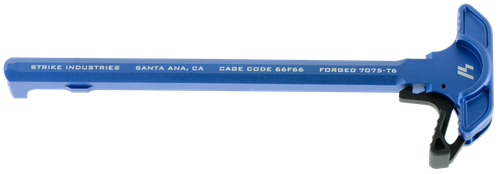 Strike Extended Latch Charging Handle AR-15 Blue Anodized Aluminum