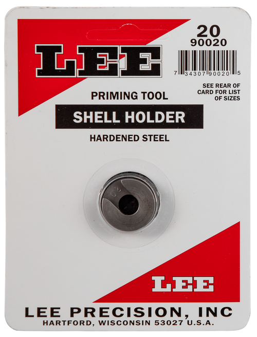 Lee Precision Shell Holder AP Only #20 22 Hornet Steel Capacity 1 Casing Works With Auto Prime/Auto Prime II