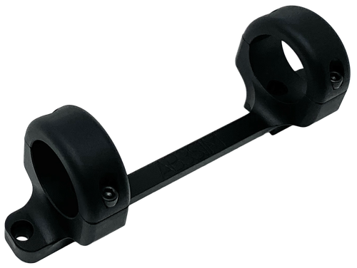 DNZ Game Reaper Scope Mount/Ring Combo For Rifle Browning AB3 1" Tube Medium Rings 1.06" Mount Height For Short Action Matte Black Aluminum