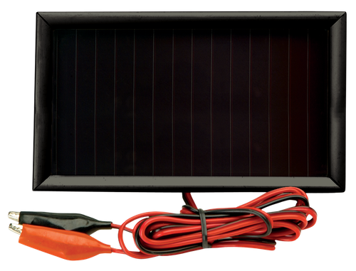 American Hunter Economy Solar Charger 12 Volt White Features Trickle Charge