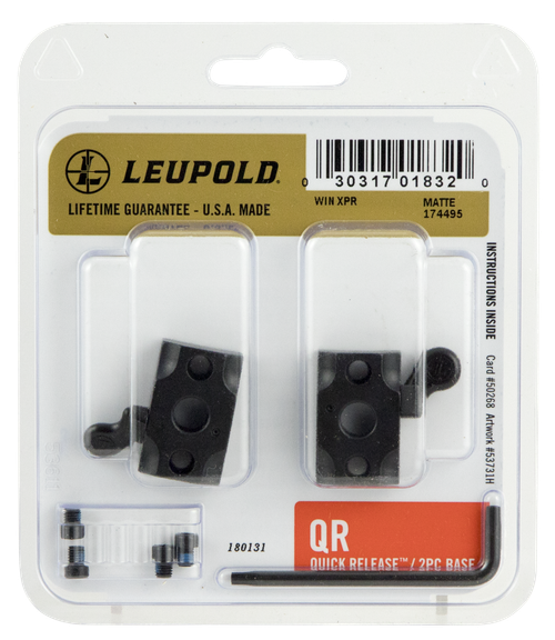 Leupold 2-Piece Base, Winchester XPR, Quick Release, Matte Black