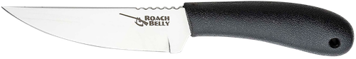 Cold Steel Roach Belly Fixed Blade Stainless 4.50" Trailing Point Serrated Polypropylene Black Handle Fixed