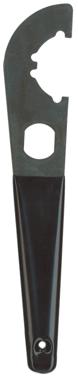 Outdoor Connection BTNW28197 Buffer Tube Wrench Black Phosphate Steel M4/Car-15/Carbine Rubber Black Handle
