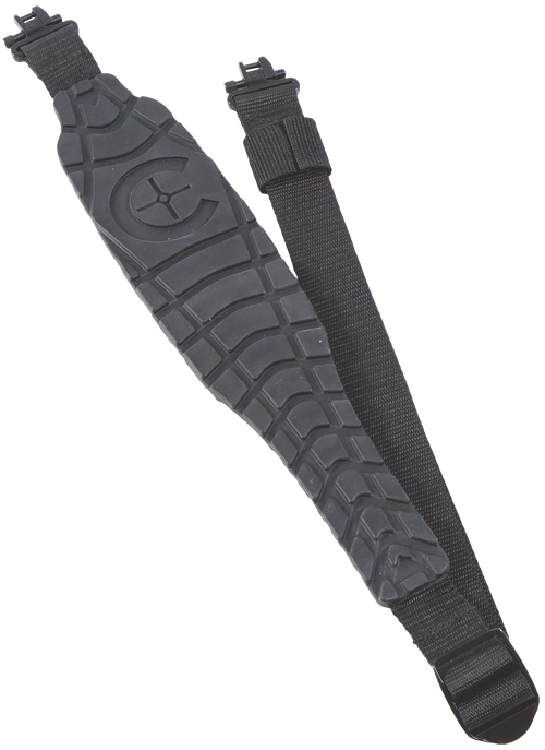 Caldwell Max Grip Sling, Includes Quick Detach Metal Sling Swivels, Adjusts From 20" to 41", 2.75" Strap, Black