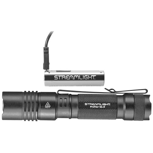 Streamlight ProTac 2L-X USB, Flashlight, 500 Lumens,USB Battery, Black