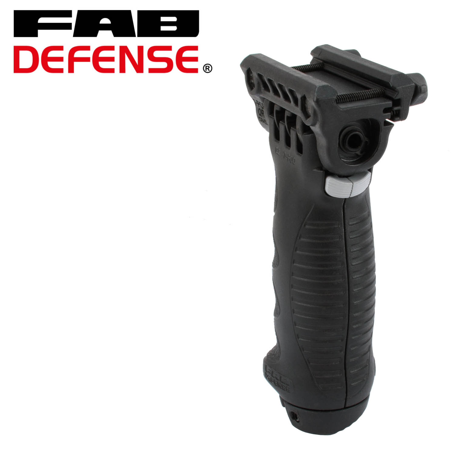 Fab Defense Vertical Foregrip GEN2 with Bipod, 6.18"-8.30"