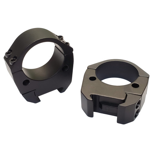 Talley Manufacturing Modern Sporting Ring, High Height, Fits 35mm Main Tube, Picatinny Mount, Matte Finish, Black