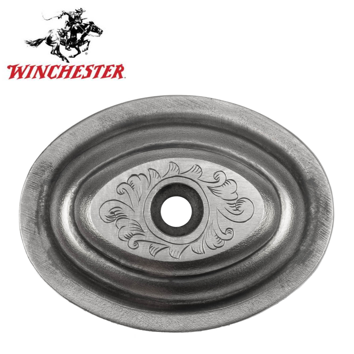 Winchester Engraved Grip Cap, Nitride