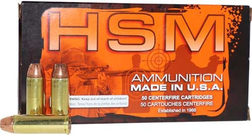 HSM 44 Magnum 300gr, Hp/Xtp Self-Defense 50/Box, New 44 Remington Magnum
