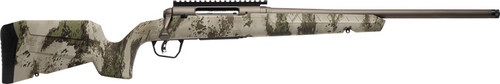 Savage Axis II Pro Compact 243 Win, 20" Threaded BBL, Bronze Cerakote, Woodland Camo, 4rd