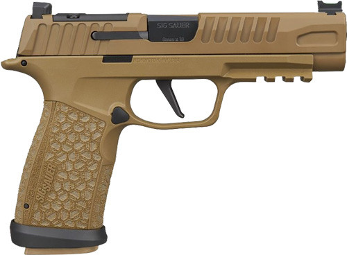 Sig Sauer P365 Fuse 9mm, 4.3" Barrel, Coyote Cerakote, Optic Ready, Picatinny Rail, 17rd