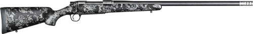 Christensen Arms Ridgeline FFT 22 Creedmoor, 22" Stainless Threaded Barrel, Carbon Fiber Wrap, Brake, Carbon Fiber Sporter Stock, Black-Gray, TriggerTech, 4rd