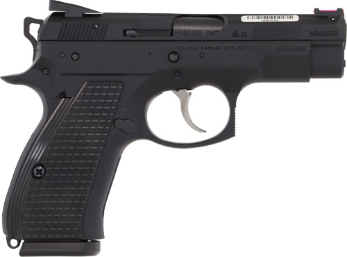 CZ Custom Shop CZ 75 D PCR 9mm, 3.90" Barrel, Serrated Slide, Beavertail, Checkered Grip, 15rd