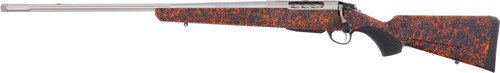 Tikka T3x Roughtech 300 Win Mag 3rd,24.30" Stainless Fluted Threaded Barrel, Stainless Steel Drilled & Tapped Receiver, Ember Roughtech Synthetic Stock, Left Hand