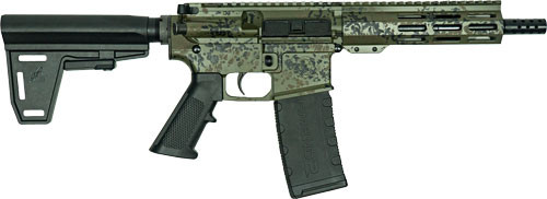 Great Lakes AR-15 223 Wylde,7.5" Barrel, Bundle 5 Knives Lichen Green, 30rd