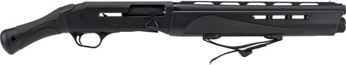 IWI Mafteah 12 Ga 3" 5rd,14" Black Smooth Bore/Vent Rib Barrel, Drilled & Tapped Receiver, M-Lok Handguards, Black Stock