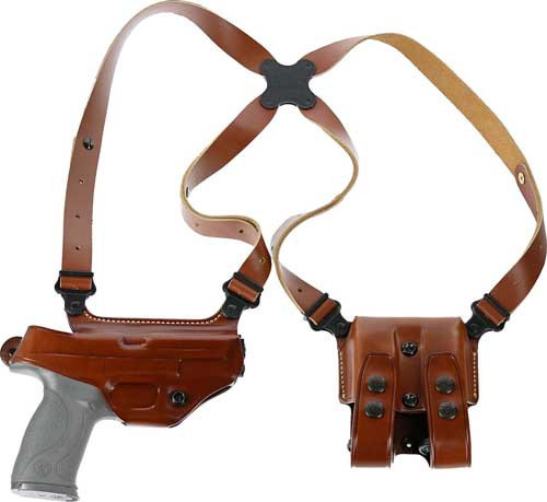 Galco Miami Classic Shoulder System Sig P320 Full Steerhide Tan