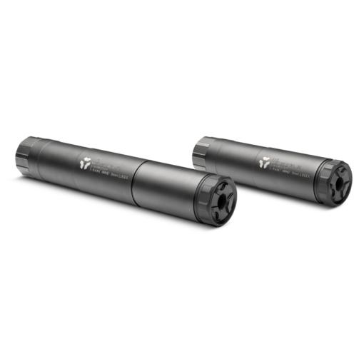 Advanced Armament Corp Ti-Rant 9M-HD, Modular Suppressor, 9mm, Grade 9 Titanium, PVD Finish, Black, 1.4" Diameter, Does Not Include Piston 65000