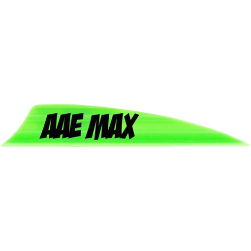 AAE AAE Max 2.0 Shield Cut Vanes Bright Green 50 pk. PMA20BG50