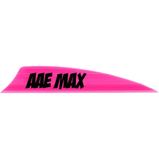 AAE AAE Max 2.0 Shield Cut Vanes Hot Pink 50 pk. PMA20HP50