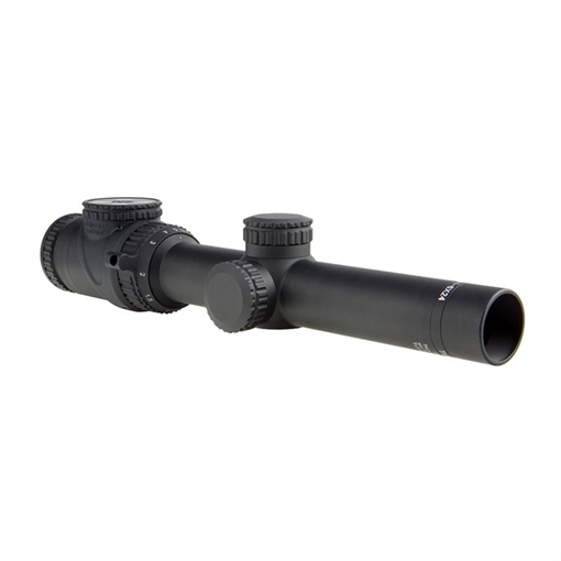 Trijicon ACCUPOINT 1-6X24MM SFP ILLUMINATED GRN DUPLEX CROSSHAIR BLK 200080