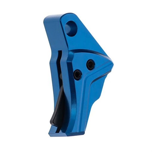 Tyrant Cnc ITTS TRIGGER FOR GLOCK 43/43X/48 BLU/BLK SCREW TD-G43TRIG-BLUE-BLACK