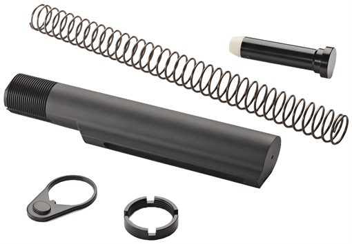 ATI Outdoors Buffer Tube Kit, Mil-Spec, Spring, Buffer, Locking Ring & Nut, Black A.5.10.2240 A5102240
