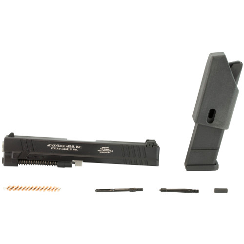 Advantage Arms Conversion Kit, 22LR, 4.49" Barrel, Fits Springfield Armory XD 9/40, Non-XDM Frames Only, Does Not Fit 3" Sub-compact, With Range Bag, Black Finish, 10Rd, 1-10Rd Magazine XD940-4
