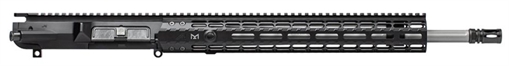 Aero Precision M5E1 308 WIN ASSEMBLED UPPER FLUTED 18'' RIFLE THREADED BLACK APAR308554M69
