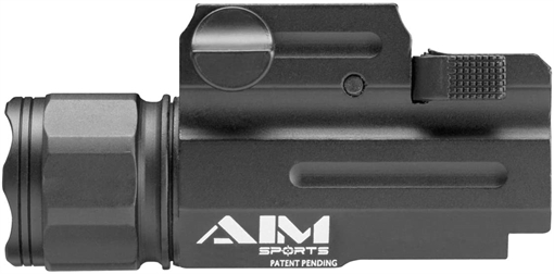 Aim Sports Full Frame 330 Lumen Compact Flashlight - Black FQ330