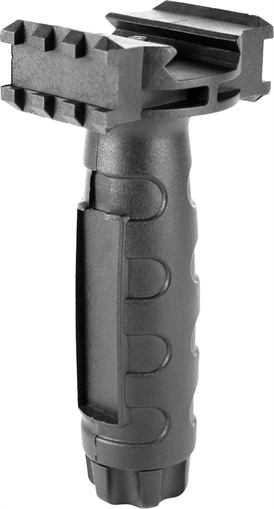 Aim Sports Tactical Vertical Foregrip Made of Polymer With Black Textured Finish for Picatinny/Weaver Rail PJTGR