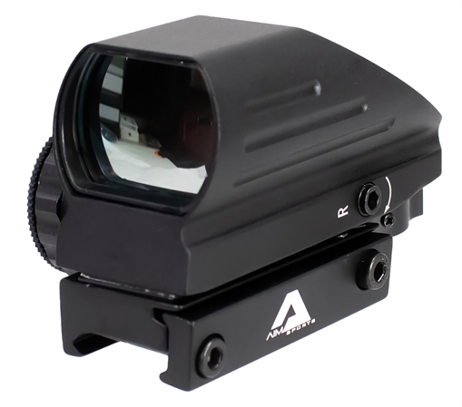 Aim Sports Reflex Sight Classic II Edition Matte Black 1x33mm Red/Green Multi Reticle RT406C